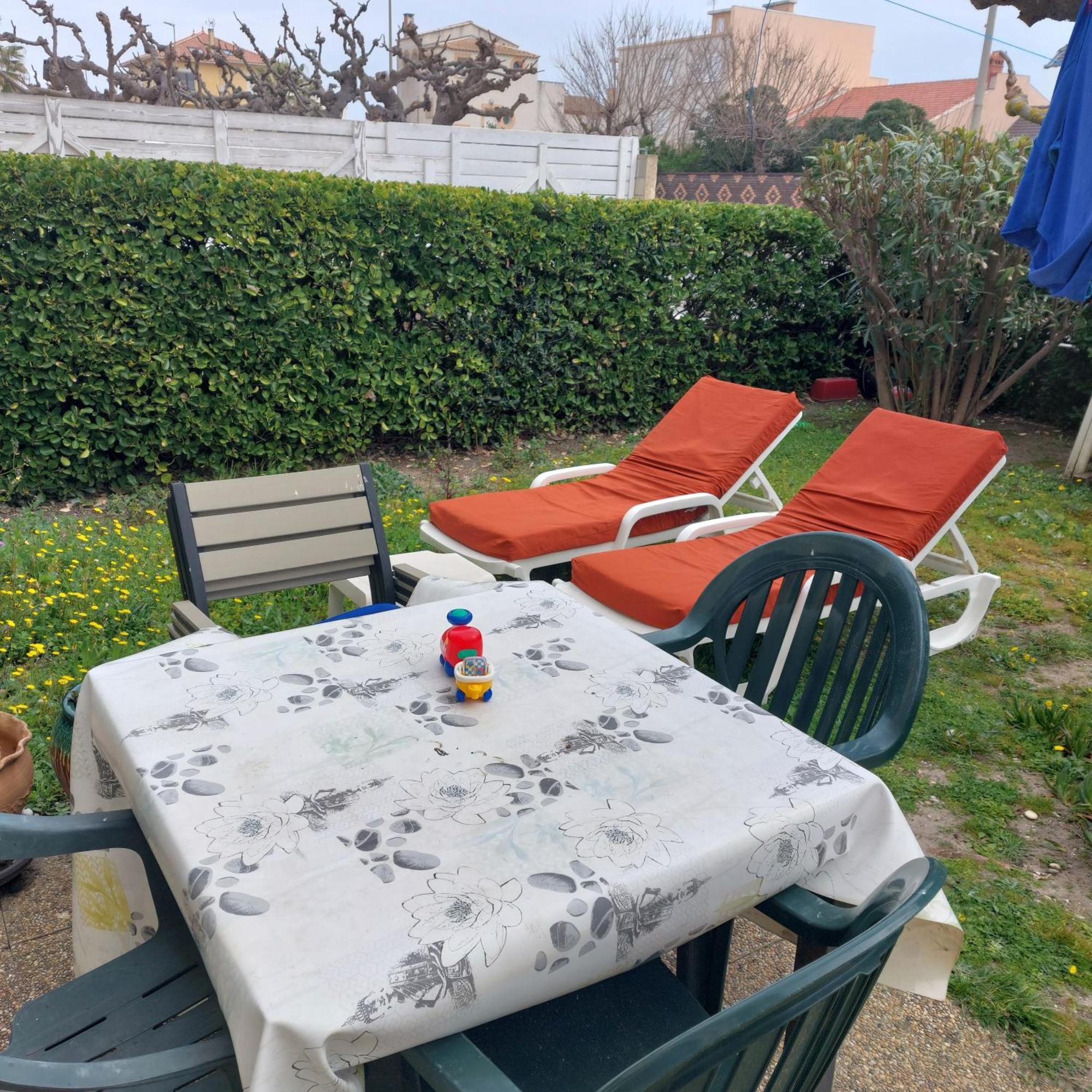 Appart T3 50M Plage Jardin Parking Palavas-les-Flots Ngoại thất bức ảnh